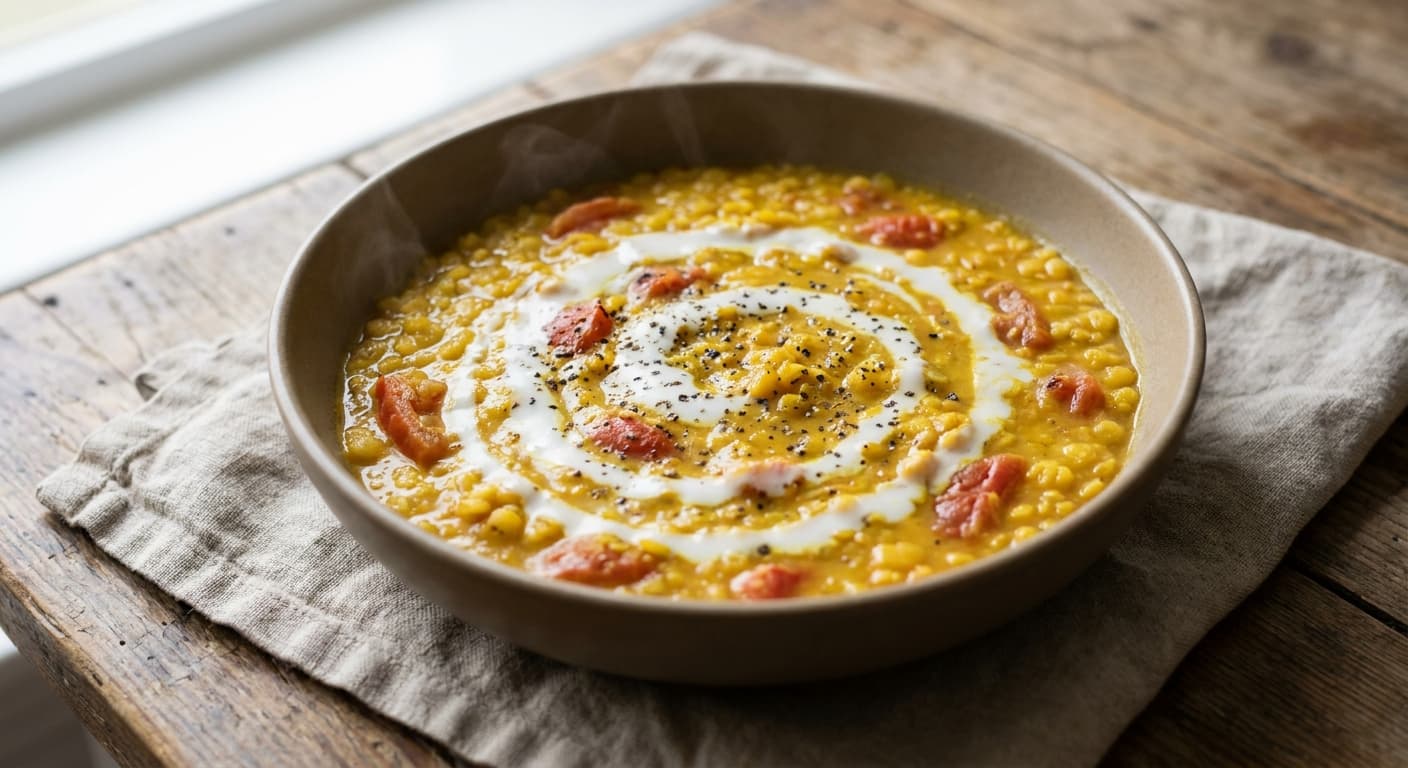 Tomato Coconut Dal