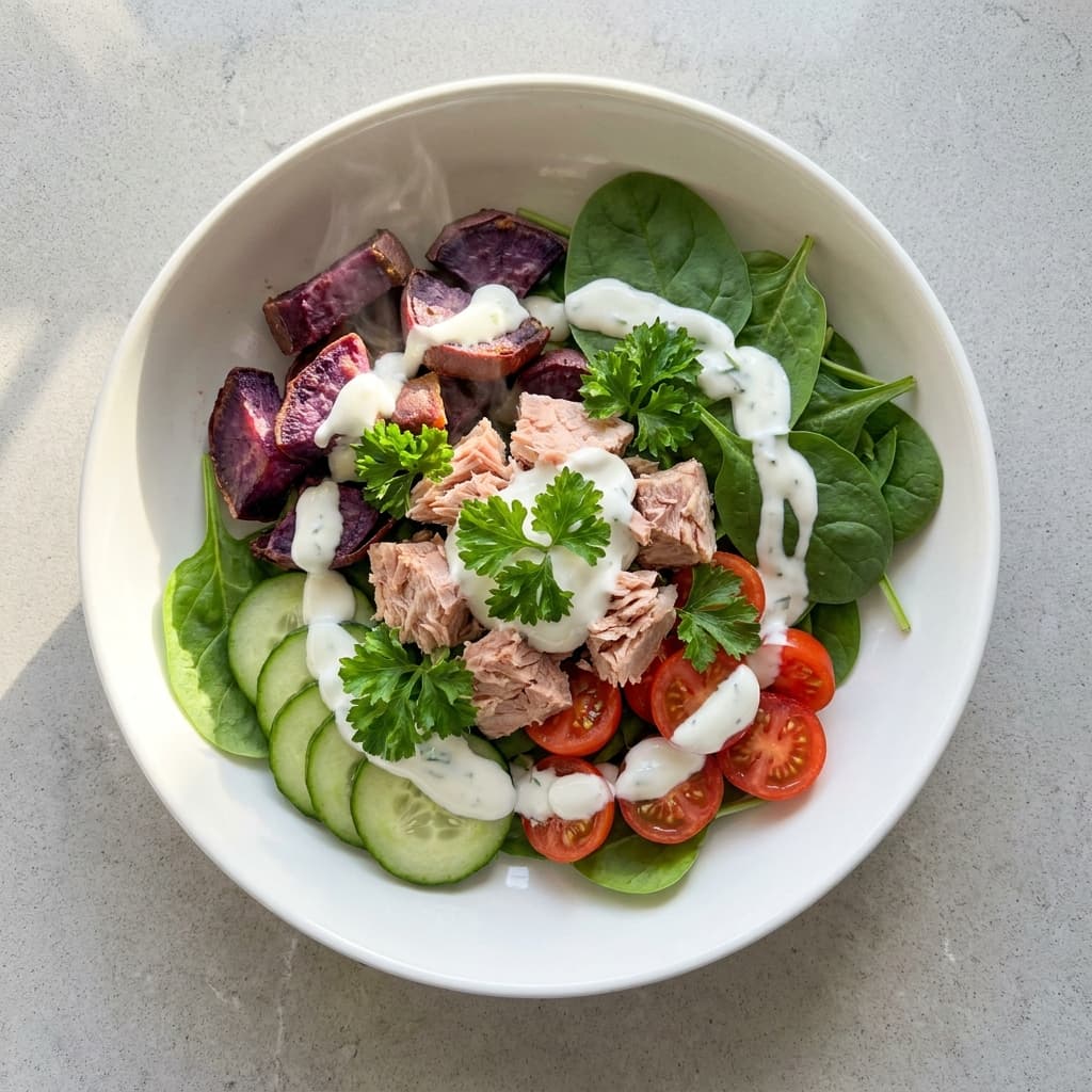 Tuna and Sweet Potato Bowl
