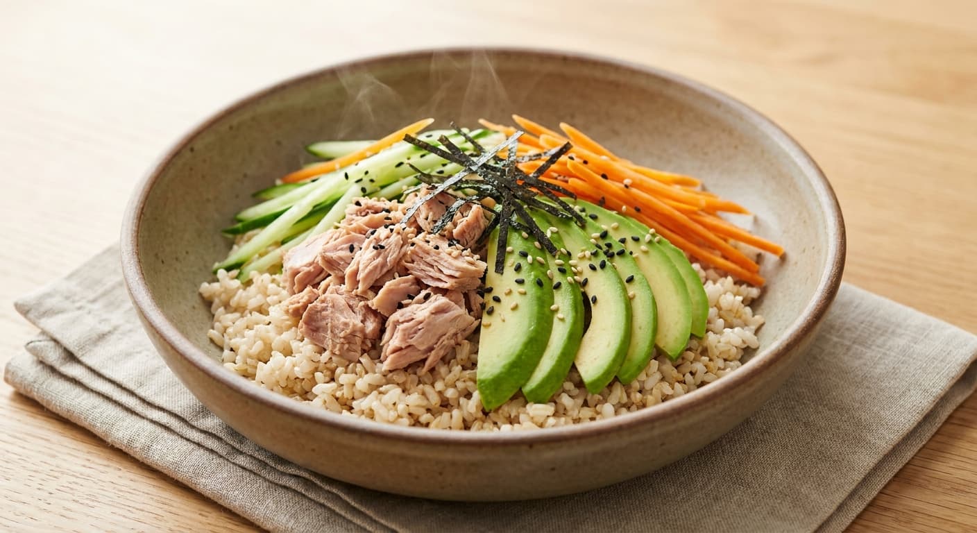 Tuna & Avocado Sushi Bowl