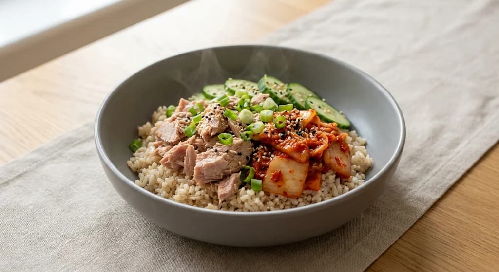 Tuna & Kimchi Rice Bowl
