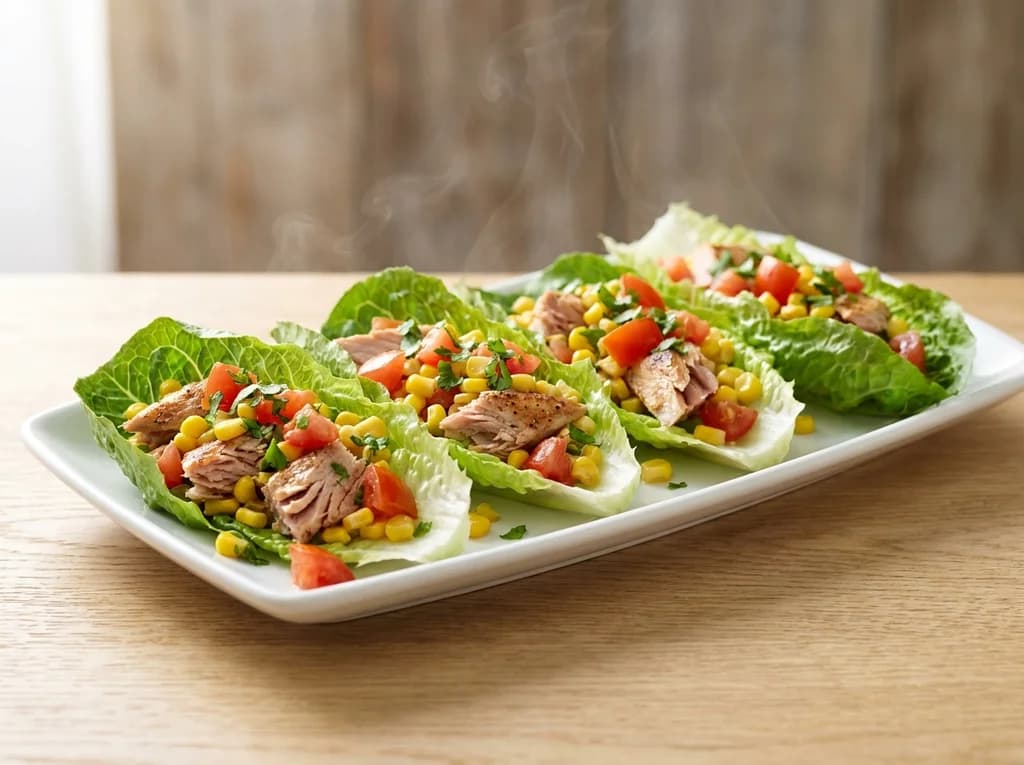 Tuna Lettuce Tacos