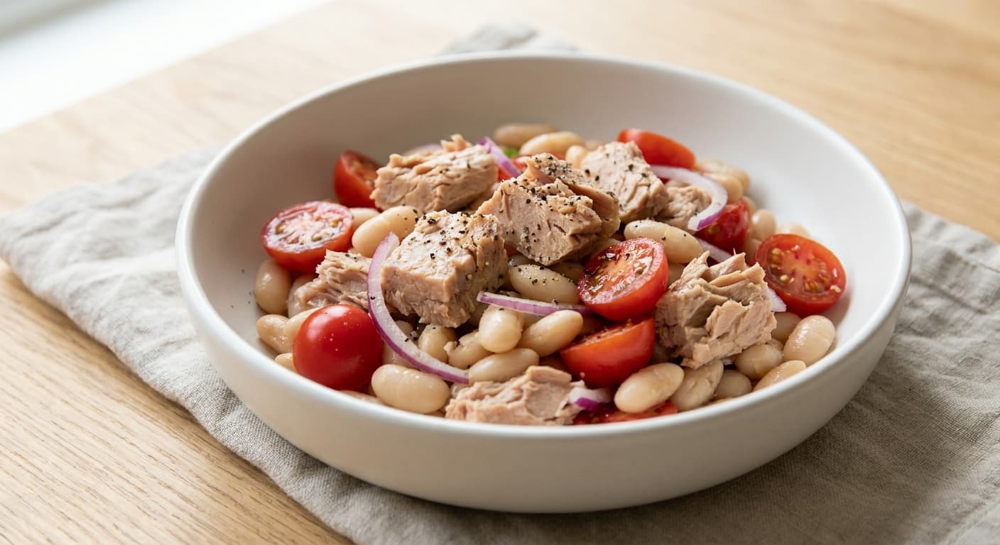Tuna & White Bean Protein Salad