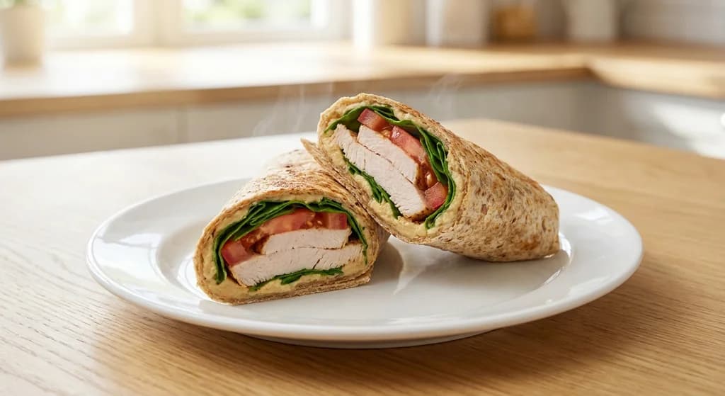 Turkey & Hummus Wrap
