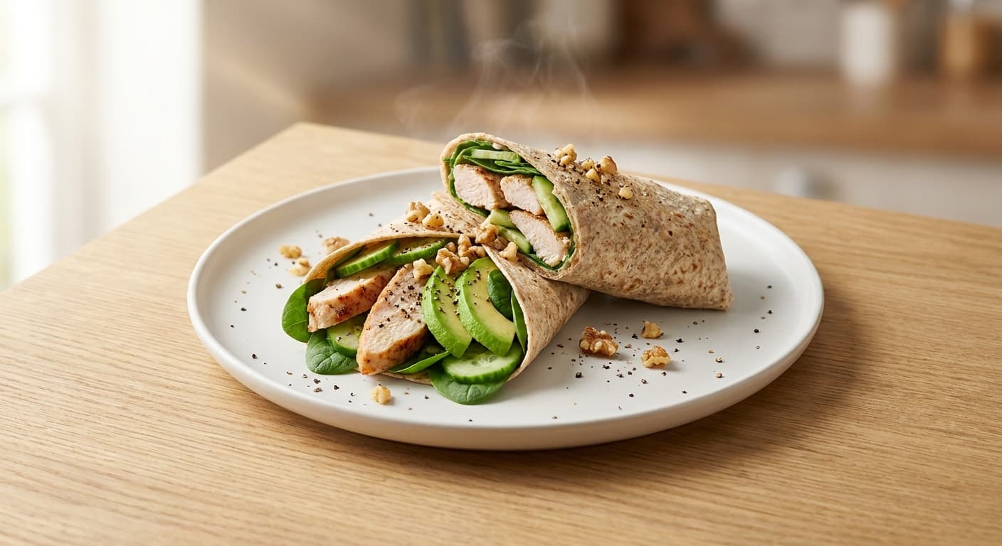 Turkey & Walnut Wholegrain Wrap