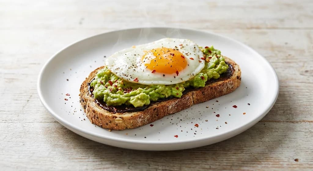 Vegemite, Avocado & Egg Toast