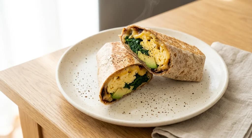 Vegemite Breakfast Wrap