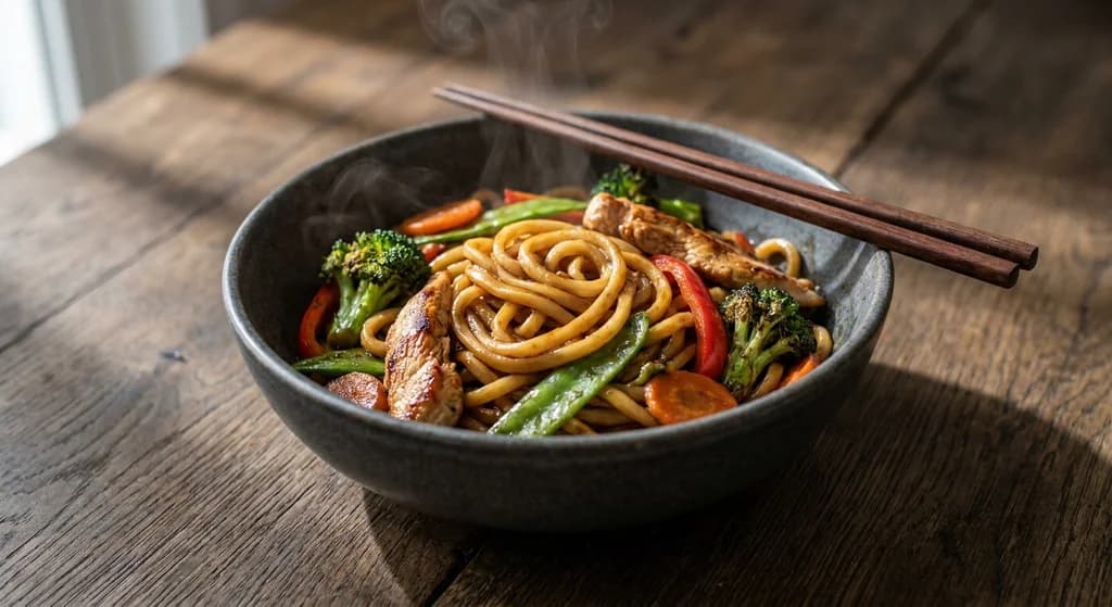 Vegemite Chicken Noodles