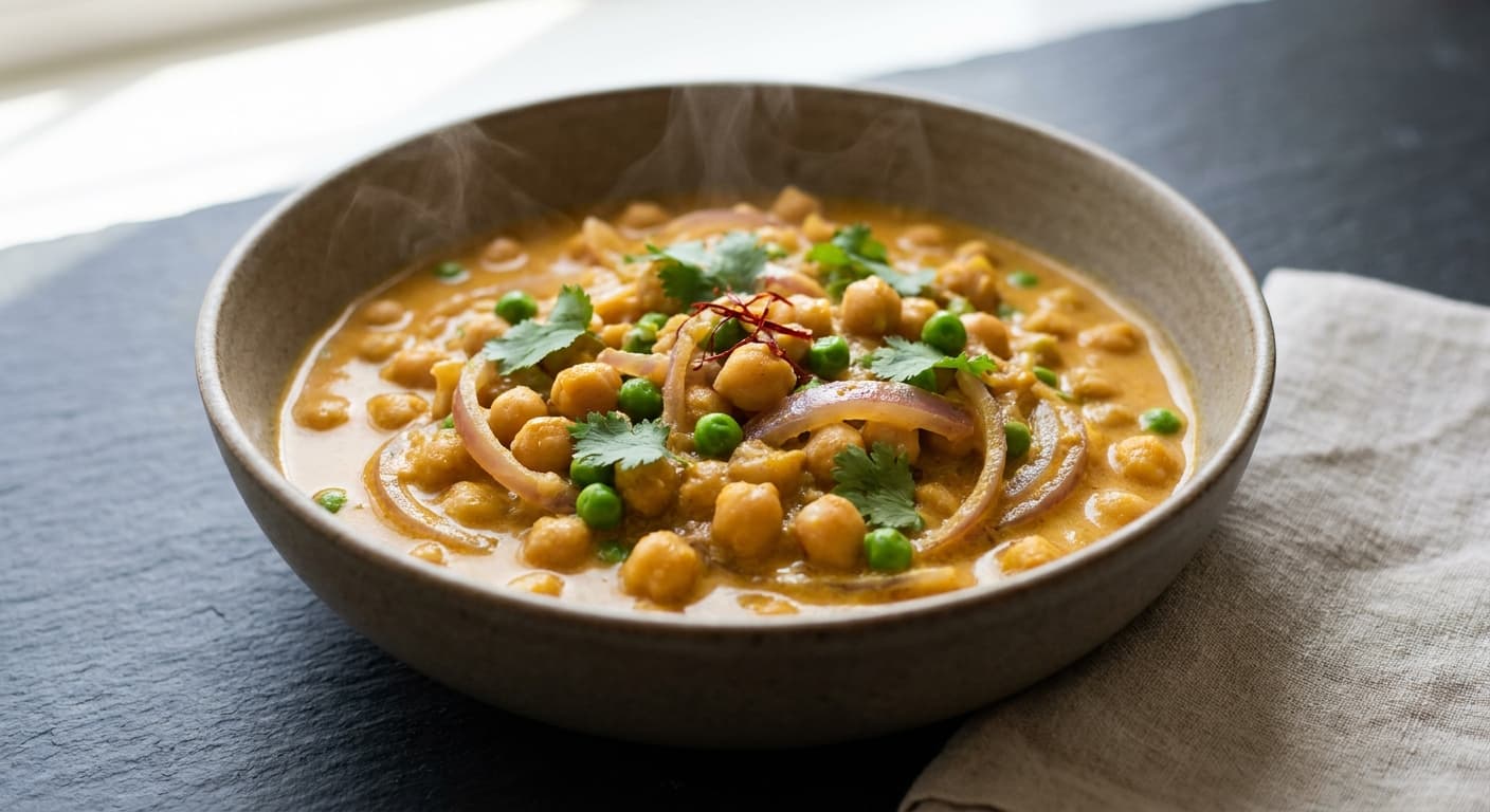 Vegetarian Chickpea Korma