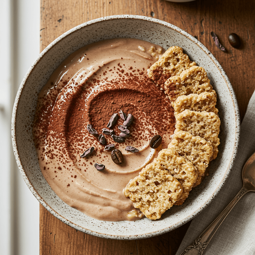 Tiramisu Protein Weet-bix Bowl