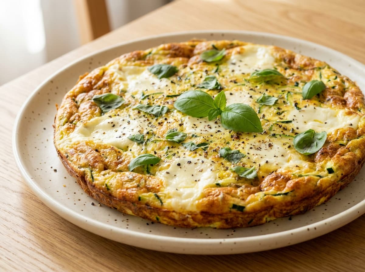 Zucchini & Ricotta Frittata