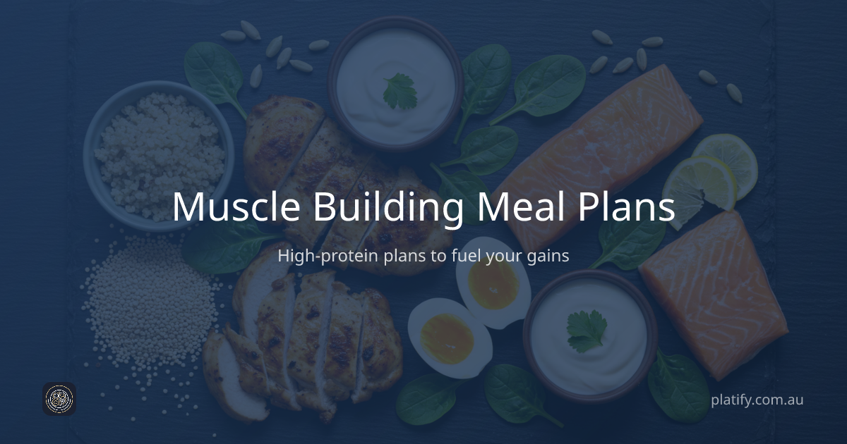 Muscle Building Meal Plans | High-Protein Plans | Platify | Platify